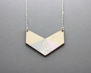 Handmade Pendant Chevron