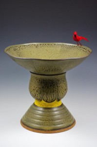 Handmade Bird Bath