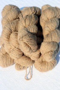 Handspun yarn