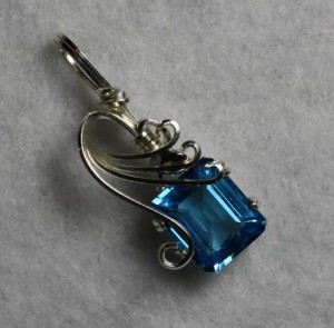 Handmade Topaz Pendant