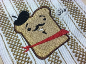 toast towel handmade