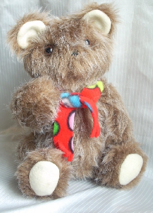 Old-Fashioned Toy Teddy Bear on Handmade Artists' Shop