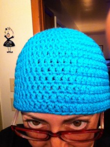 Blue Beanie