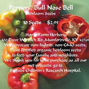 pepper bull nose bell