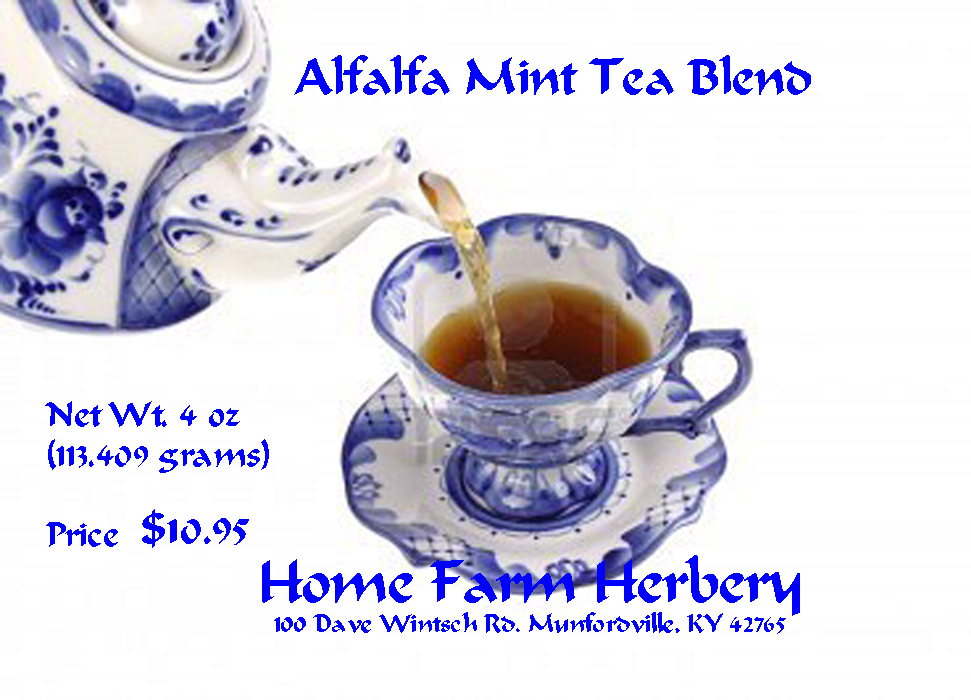 Alfalfa Mint Tea 4 oz 