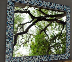 Large Mosaic Mirror