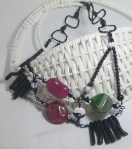 agate necklace