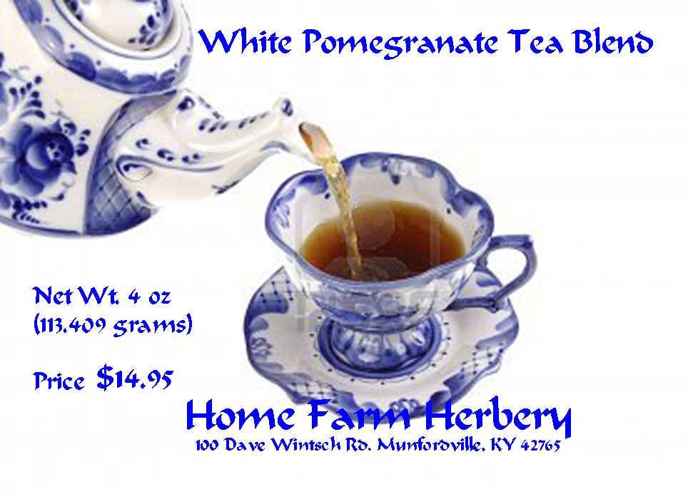 white pomegranate tea 4 oz