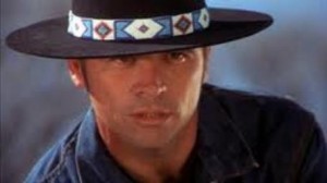 Tom Laughlin wearing Original Billy Jack Hatband