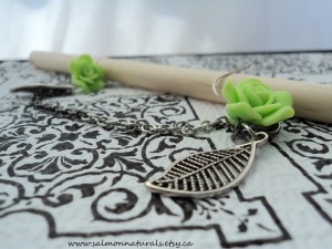 New for spring flower earrings