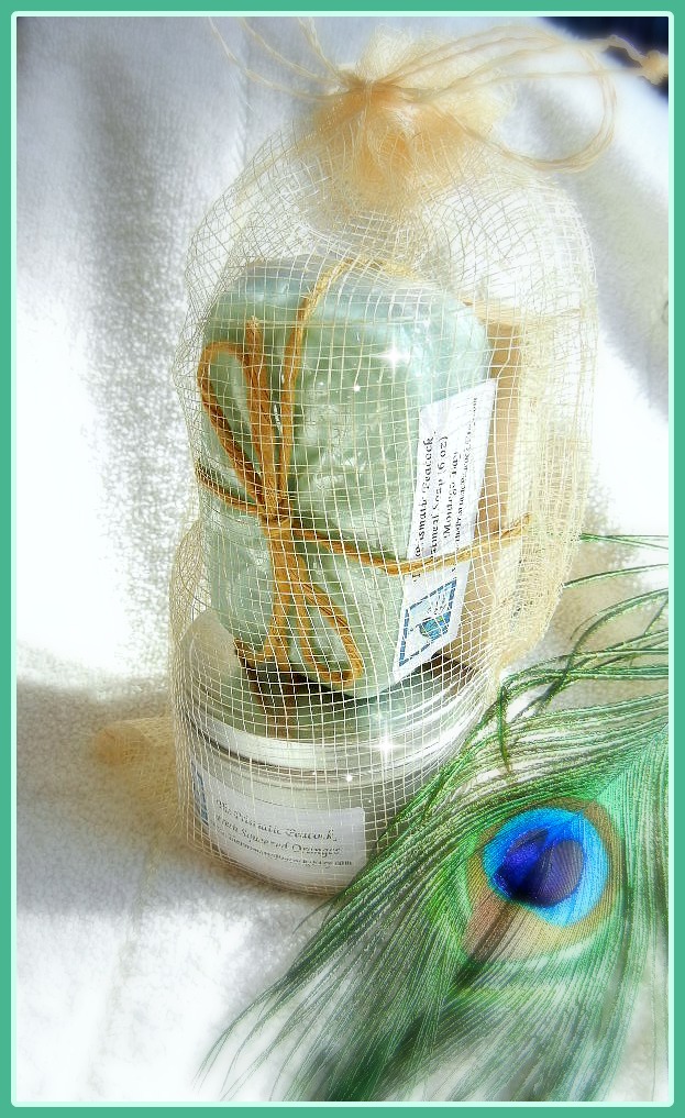 Gift Packaged Handcrafted Soy Candle and Natural Soap