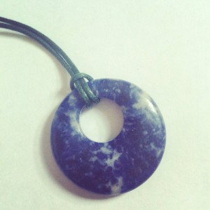 Handmade Blue pendant