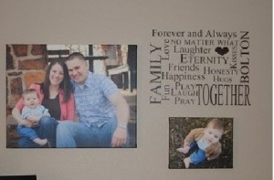 vinyl wall art personal family love