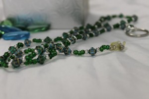 beaded lanyard