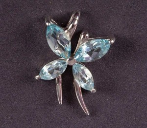 Blue Topaz Pendant-2 - Copy