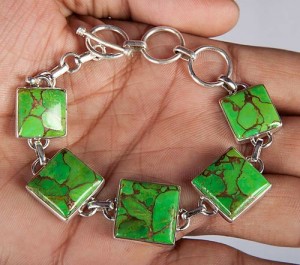 GREEN COPPER BRACELETS-1