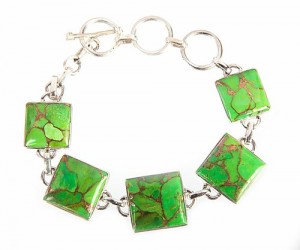 GREEN COPPER BRACELETS