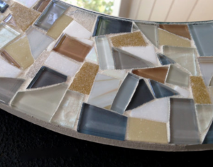 Handmade Mosaic Round Mirror