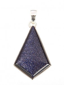 blue sun star pendant