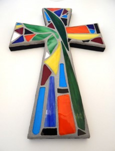 Mosaic Wall Cross