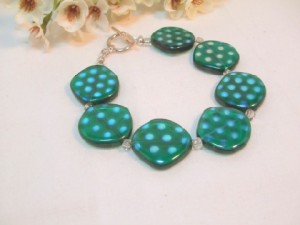 polka dot bracelet