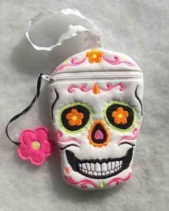 neon sugar skull 1