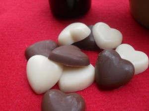 handmade milk chocolate drops