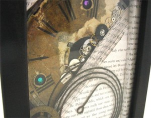 altered book art clockwork orange