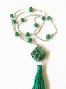 N39 Green Aventurine Necklace 1