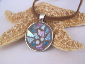 mosaic pendant