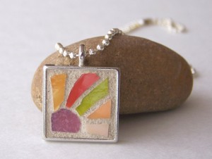 mosaic pendant