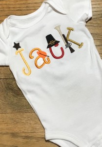 Thanksgiving Onesie