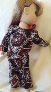 Black and Red paisley Jacket and Pants - 3