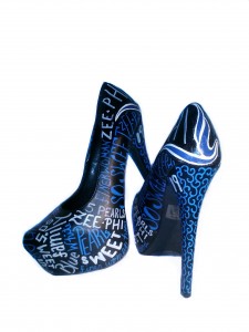 Zeta Phi Beta Sorority Heels