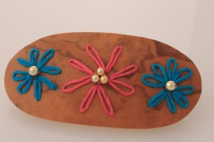 2406 2nd embroider barrette