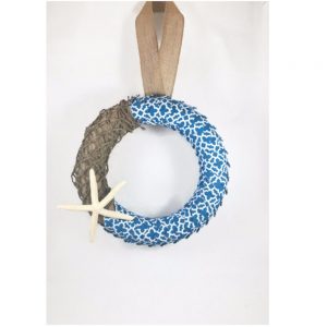 Sea Star Ribbon Door Wreath