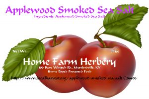 applewood smoked sea salt template