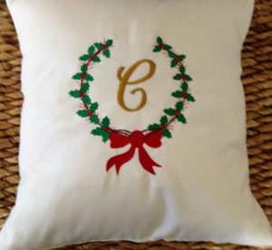 Wreath Pillow