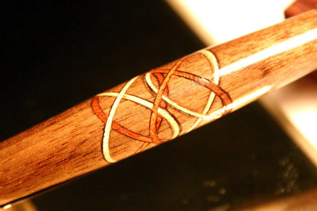 handmade wood pen
