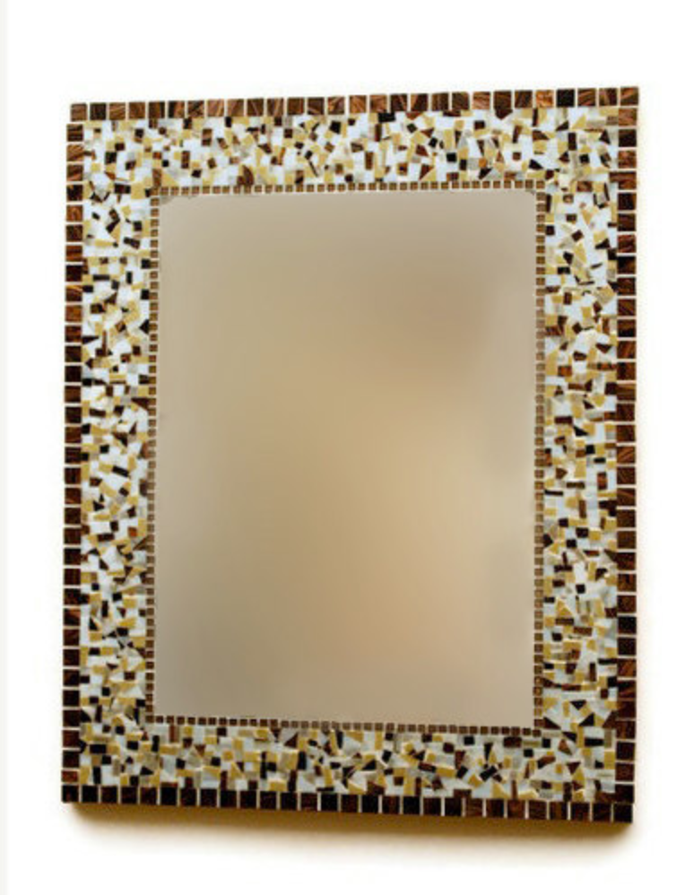 handmade mosaic mirror