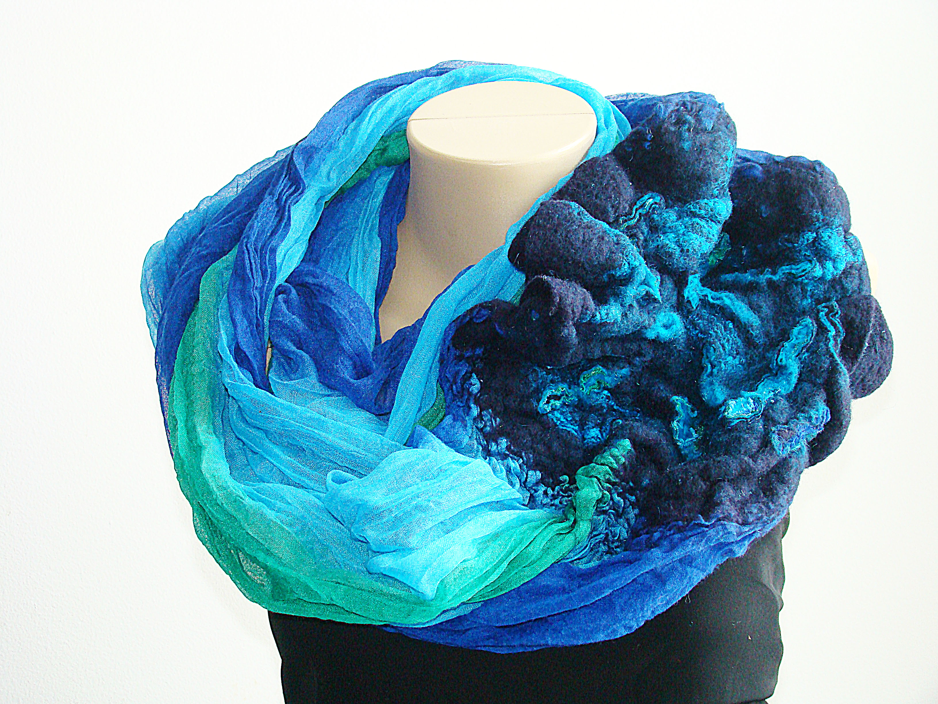 handmade infinity scarf