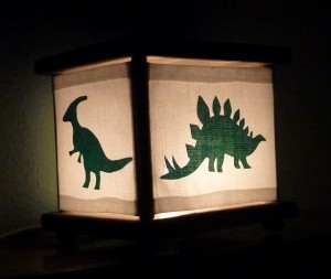Dino Night Light Table Lamp 