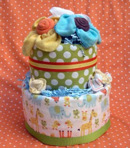 diaper cake| baby shower decoration