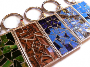 Mosaic Keychains