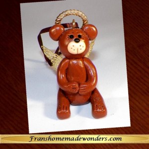 Handmade Bear Ornament