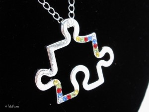 Autism Awareness necklace 2