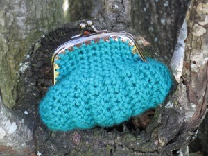 turquoise coin purse