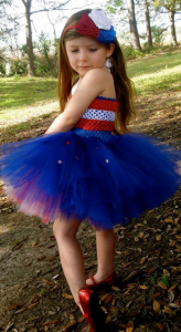 Little Miss USA tutu dress