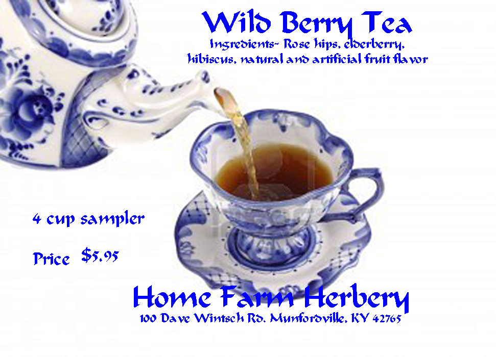 wildberry tea sampler