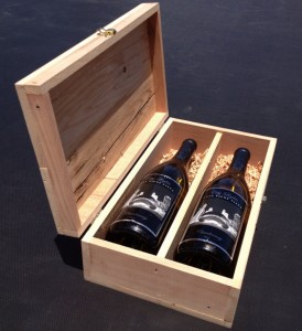 handmade wine box